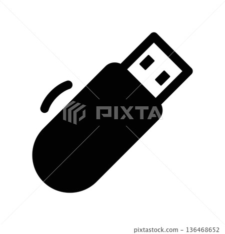 Simple black vector icon with a theme wireless modem Simple black vector icon with a theme wireless modem 136468652