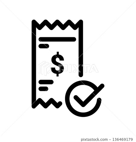 Simple vector icon bank card 136469179