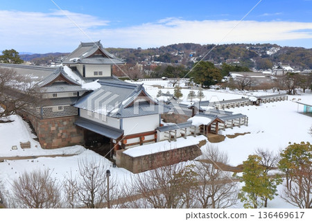 【石川縣】銀白金澤城(橋爪城樓) 【石川縣】銀白金澤城(橋爪城樓) 136469617