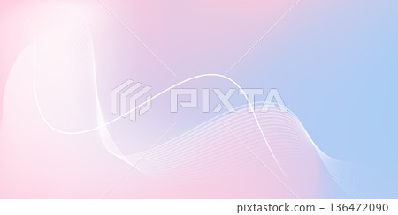 Abstract liquid wave background. Modern design vector illustration. 136472090