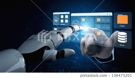 AI-powered digital folder and server management Parse 136473201
