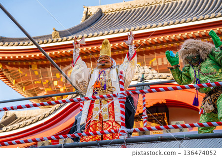 大須觀音節分祭、追鬼儀式<愛知縣名古屋市> 大須觀音節分祭、追鬼儀式<愛知縣名古屋市> 136474052