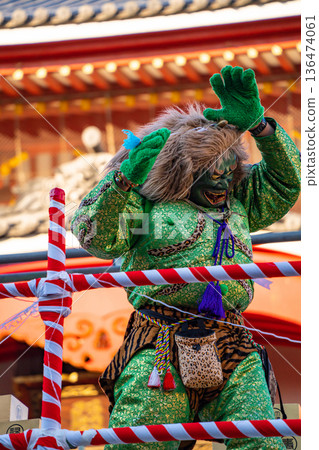 Setsubun Festival of Osu Kannon, Ogre Chasing Ceremony <Nagoya City, Aichi Prefecture> Setsubun Festival of Osu Kannon, Ogre Chasing Ceremony <Nagoya City, Aichi Prefecture> 136474061