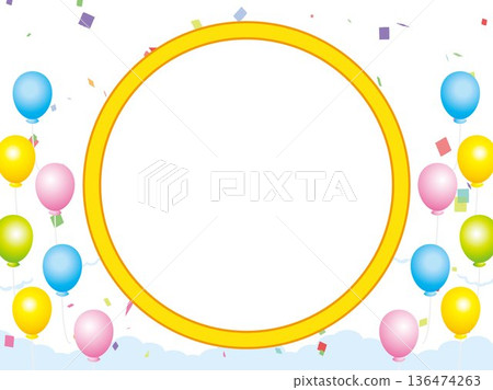 New Year, New Year's card, sky, cloud, frame, confetti, blue sky, zodiac, landscape, New Year, New Year, New Year, New Year's card, sky, cloud, frame, confetti, blue sky, zodiac, landscape, New Year, New Year, 136474263