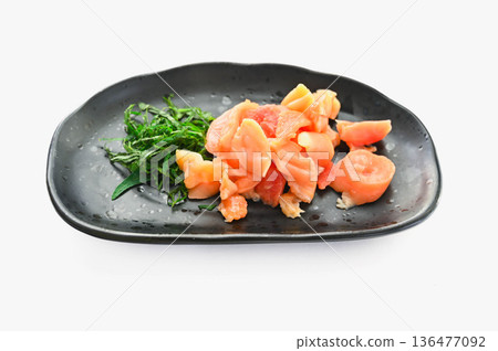 Black clam sashimi Black clam sashimi 136477092