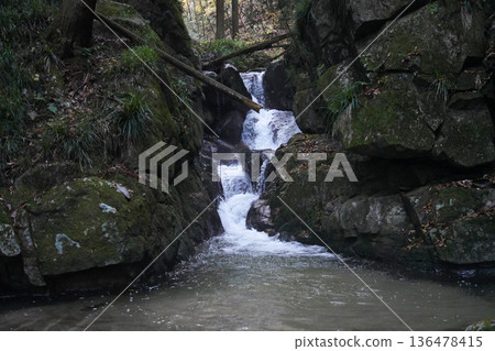茨城縣常陸太田市川澤梅塔奇瀑布 136478415