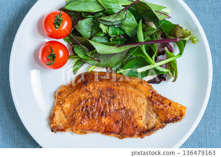 Pork loin steak Pork loin steak 136479163