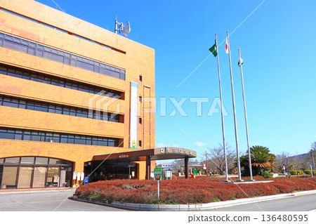 Scenery of Koda Town Hall, Koda Town, Aichi Prefecture 136480595