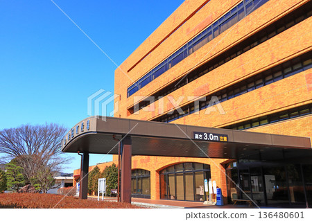 Scenery of Koda Town Hall, Koda Town, Aichi Prefecture 136480601