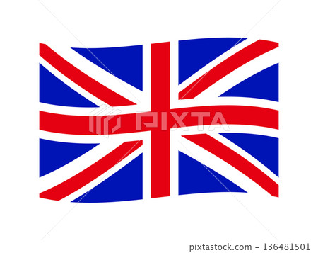 英國國旗插畫素材 4 136481501