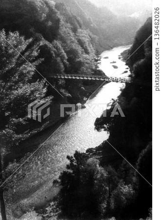 Old photo, 1953-1954, Hatonosu Valley, Okutama, Tokyo Old photo, 1953-1954, Hatonosu Valley, Okutama, Tokyo 136482026