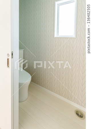 Housing image: Newly built house with hand wash tank toilet Housing image: Newly built house with hand wash tank toilet 136482505