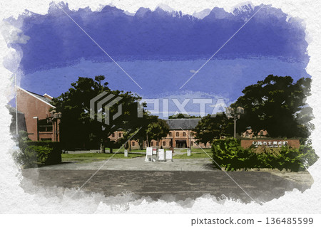 水彩風格,姬路市美術館,兵庫縣姬路市 水彩風格,姬路市美術館,兵庫縣姬路市 136485599