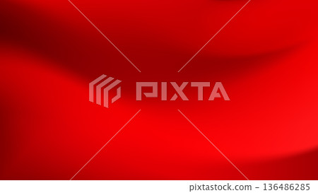 Soft red bg with dynamic satin waves. Dark interior room wall Soft red bg with dynamic satin waves. Dark interior room wall 136486285