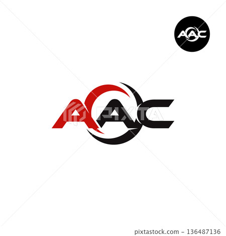 Letter AAC Logo Design Readymade Initial Letter AAC Logo Design Readymade Initial 136487136