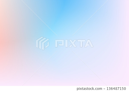Smooth blend of soft pastel colors creating an abstract gradient background Smooth blend of soft pastel colors creating an abstract gradient background 136487150