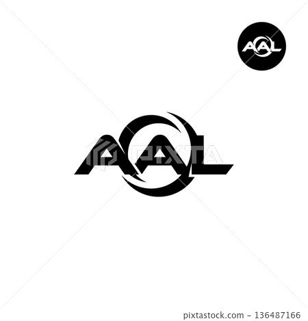 Letter AAL Logo Design Readymade Initial 136487166