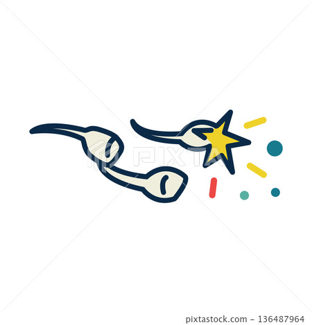 Icon for Fireworks or Independence Day - 4th of July Party Snappers Poppers Bang Snaps Icon for Fireworks or Independence Day - 4th of July Party Snappers Poppers Bang Snaps 136487964