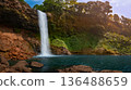 Beautiful E-TU waterfall. Laos landscape 136488659