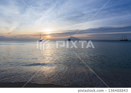 Mahe island, Seychelles, coastal landscape photography Mahe island, Seychelles, coastal landscape photography 136488843