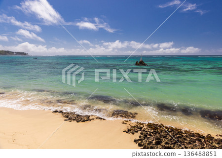 Anse Royale beach view, an outdoor photography 136488851