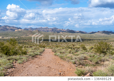Superstition Mountains, Arizona, USA Superstition Mountains, Arizona, USA 136489129