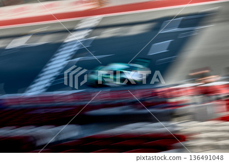 racing supercars on the circuit, Battle of the teams, long exposure photography, supercars drive past at high speed, pitstops, training runs, watching people, racing supercars on the circuit, Battle of the teams, long exposure photography, supercars drive past at high speed, pitstops, training runs, watching people, 136491048