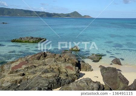 奄美大島宇多田原海灘 136491115