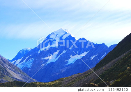 美景！新西蘭最高峰庫克山 136492130