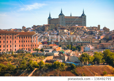 Toledo Cathedral seen from Castel Sant'Angelo Toledo Cathedral seen from Castel Sant'Angelo 136492795
