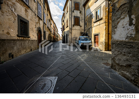 Traditional Architecture of Bagnoregio in Central Italy Traditional Architecture of Bagnoregio in Central Italy 136493131