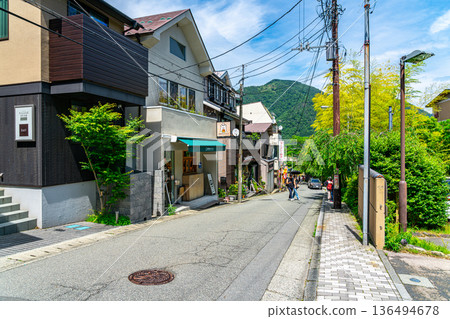 [Kanagawa Prefecture] The streets around Gora Station lined with lovely shops 136494678