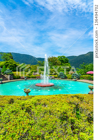 [Kanagawa Prefecture] Gora Park in Hakone: Enjoy the refreshing fountain 136494702