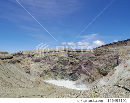 阿蘇山火山口（熊本縣） 136495101