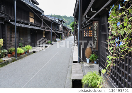 Hida Takayama old townscape Hida Takayama old townscape 136495701