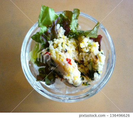 Typical North African couscous salad Typical North African couscous salad 136496626