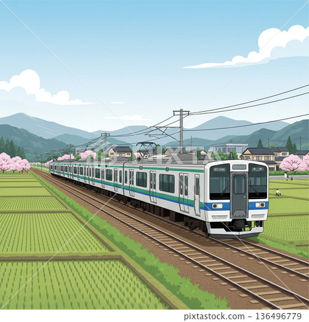 電動火車 136496779