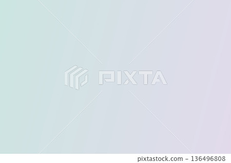 Calm Pastel Light Gradient Background in Mint and Lavender 136496808
