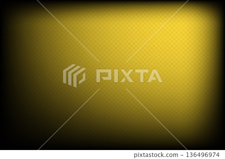 Golden Abstract Background With Soft Glow And Subtle Checkered Pattern For Design Projects. 136496974