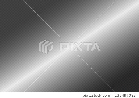Diagonal Light Beam Across a Soft Gray Gradient with Checkered Background for Modern Abstract Design. 136497082