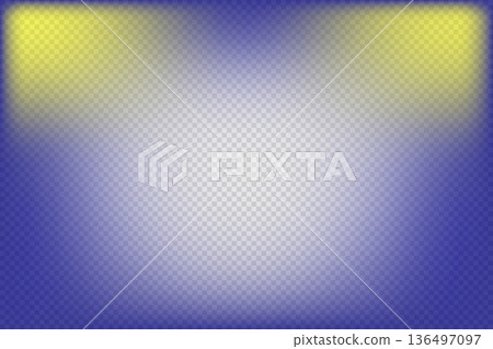 Blue Gradient Abstract Checkered Background With Yellow Light Glow For Design Projects. 136497097