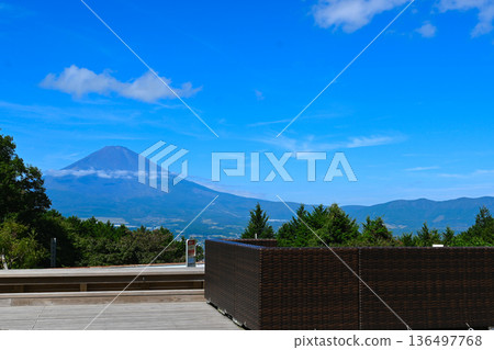View from Fujimi Cafe in Gotemba View from Fujimi Cafe in Gotemba 136497768