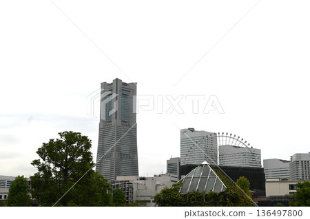 從這裡可以看到港未來地標塔。 從這裡可以看到港未來地標塔。 136497800