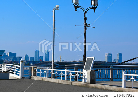 橫濱山下公園景色 136497922