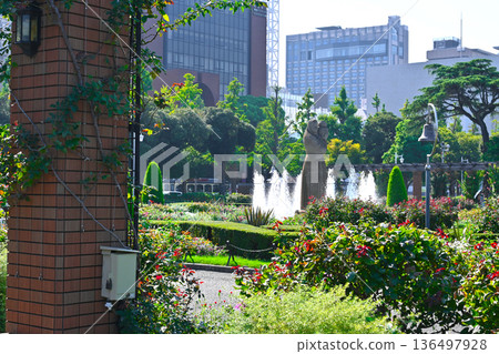 橫濱山下公園景色 136497928