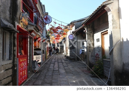 China: Townscape of Dapeng Castle China: Townscape of Dapeng Castle 136498291