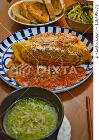 Large Cabbage Rolls Large Cabbage Rolls 136498673