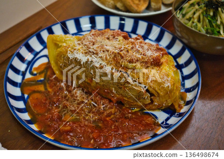 Large Cabbage Rolls 136498674