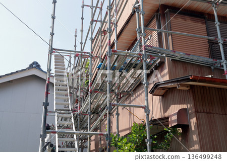 建築鷹架、外牆更換、金屬板材、鍍錫鐵皮噴漆工程 建築鷹架、外牆更換、金屬板材、鍍錫鐵皮噴漆工程 136499248