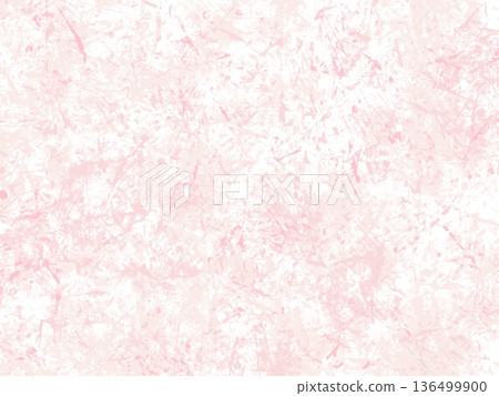 Luxurious cherry blossom pink watercolor hand-painted Japanese style texture background 136499900
